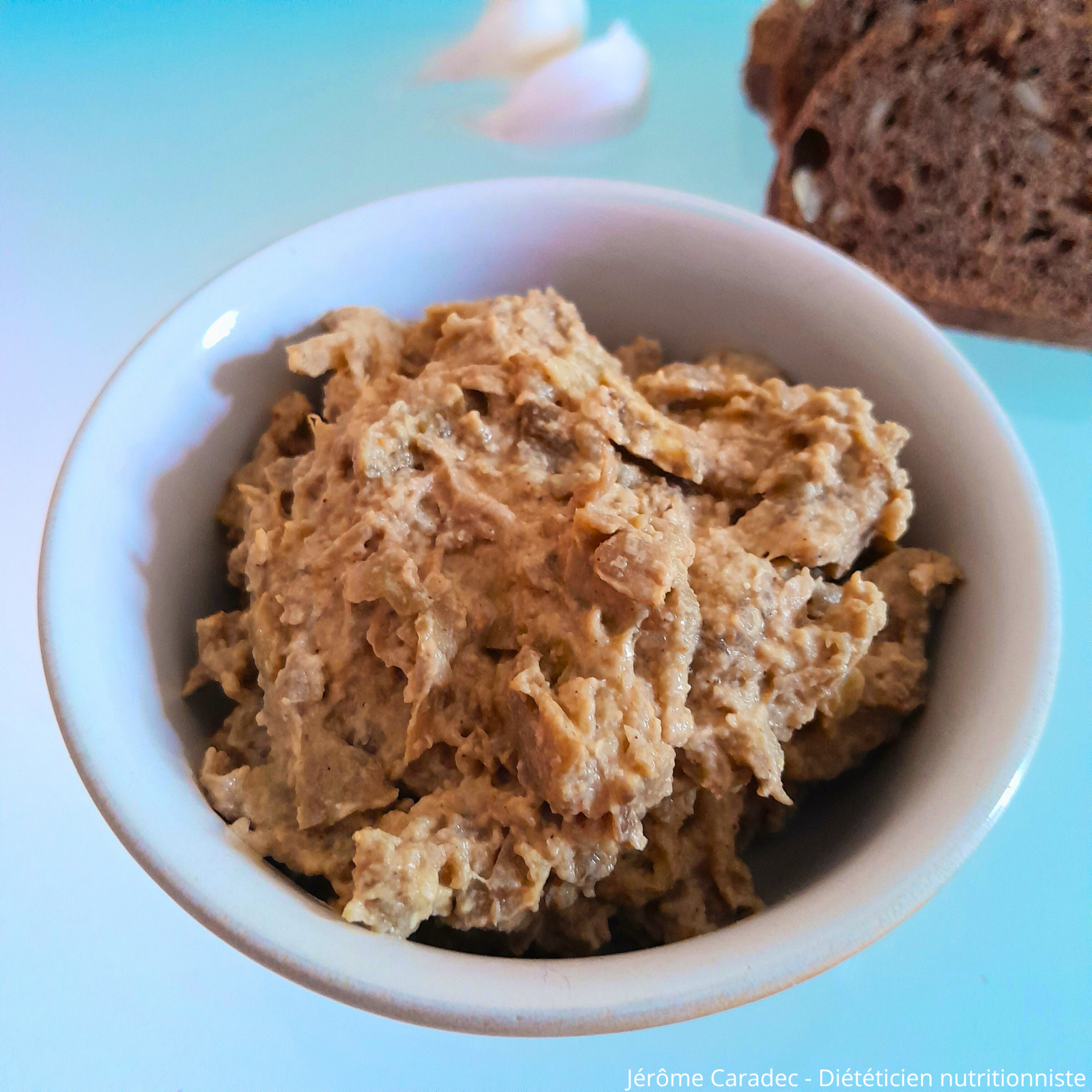 Photo du caviar d'aubergines de Jérôme Caradec - Diététicien nutritionniste