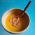 Potage de lentilles corail au curry et lait de coco