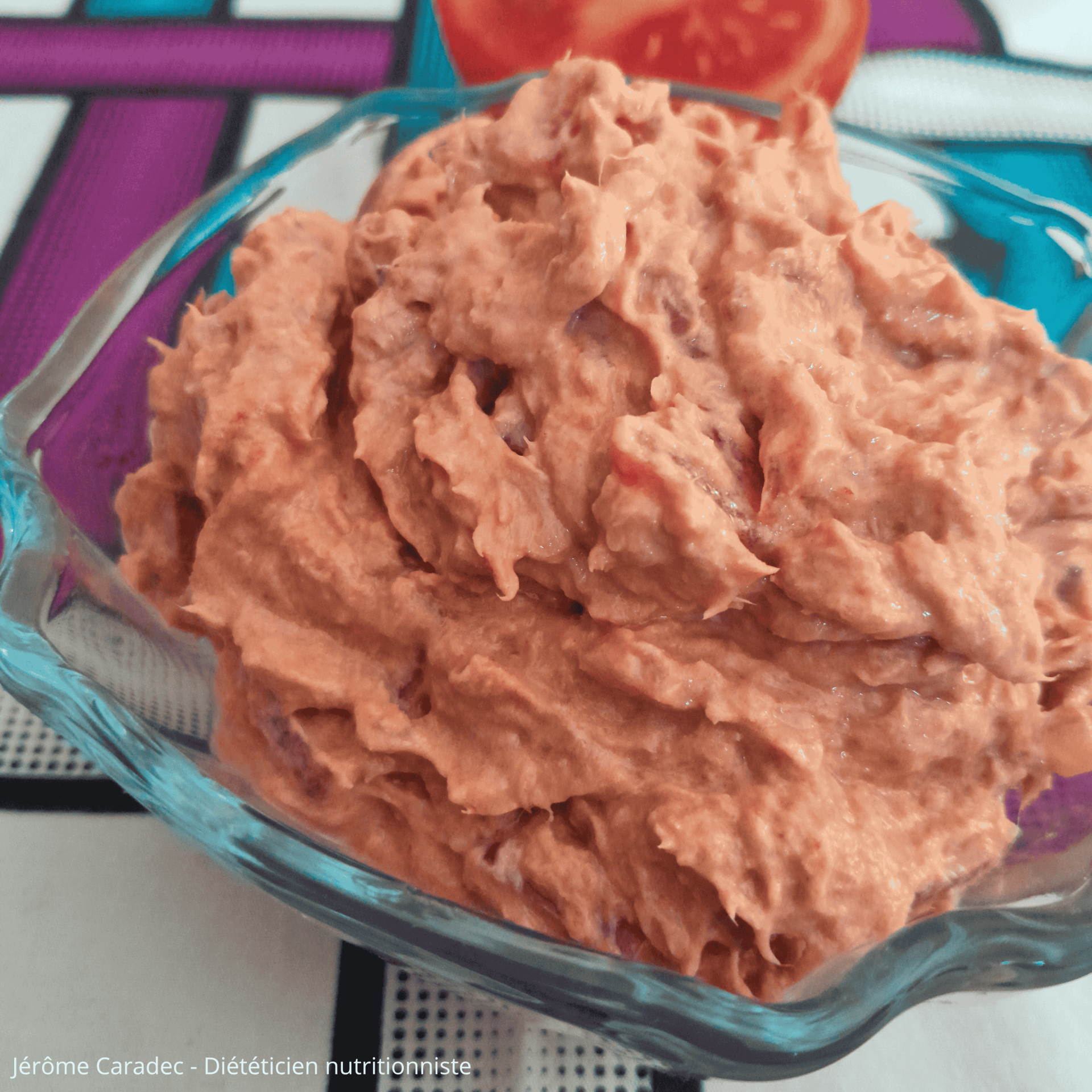 Photo du thonmate au fromage frais de Jérôme Caradec - Diététicien nutritionniste