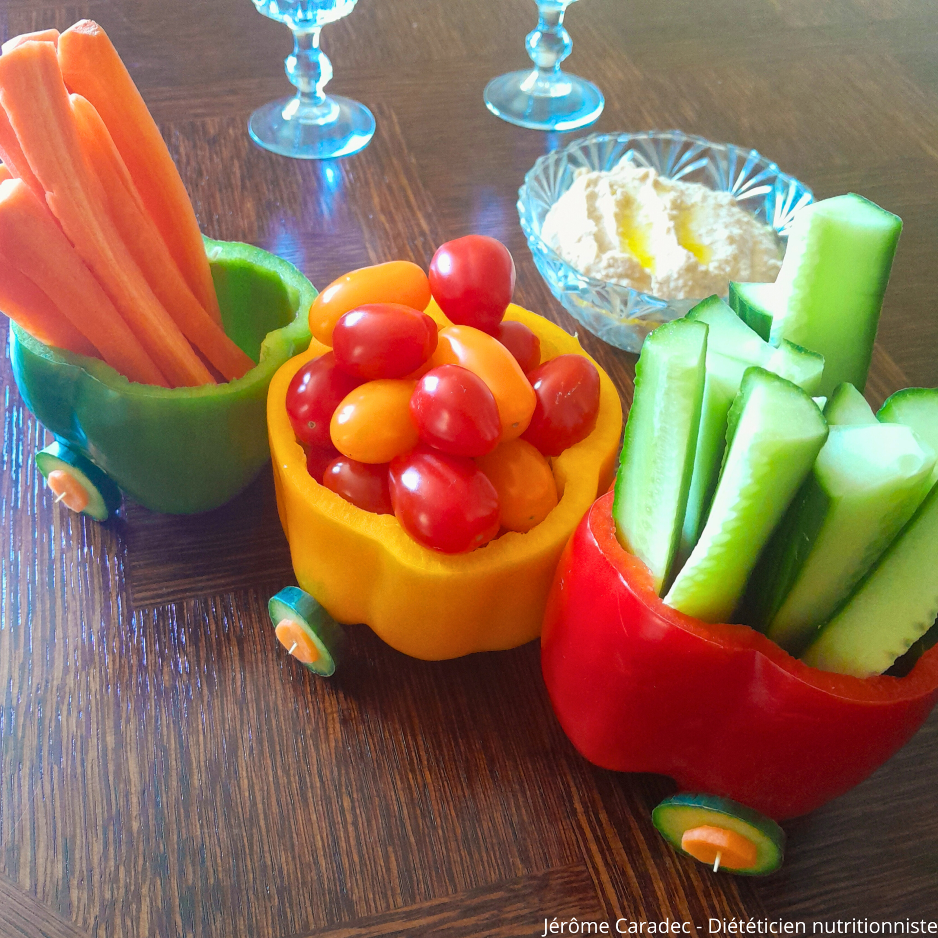 Photo du train de l'apéro de Jérôme Caradec - Diététicien nutritionniste